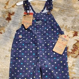Girls Osh Kosh B'Gosh Corduroy Overall